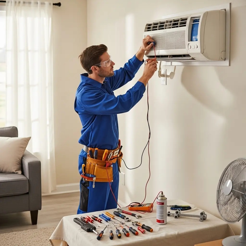 Ferizli Dominox Dominox klima gaz dolumu ve bakım – Enerji verimliliği artırıldı. - Teknik servis örneği